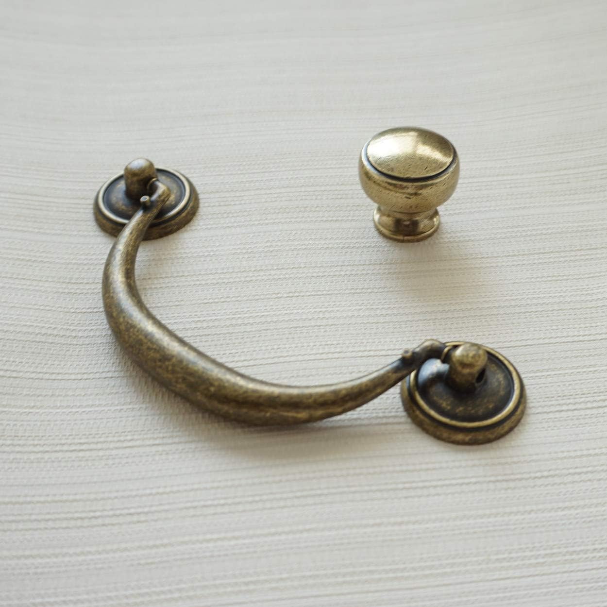 Furniture Hardware Drop Pulls - Maniglie per mobili in bronzo antico