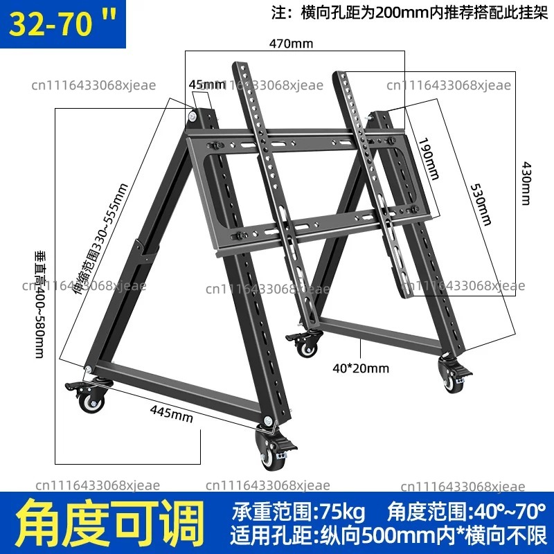 Furniture Hardware Lowes - Supporto TV Inclinabile, Monitor da Palco,