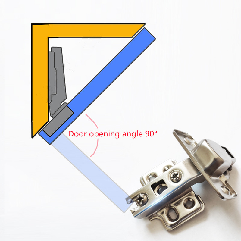 KK&FING - Cerniere per ante di - Cabinet Hinge Overlay recensione e prezzo