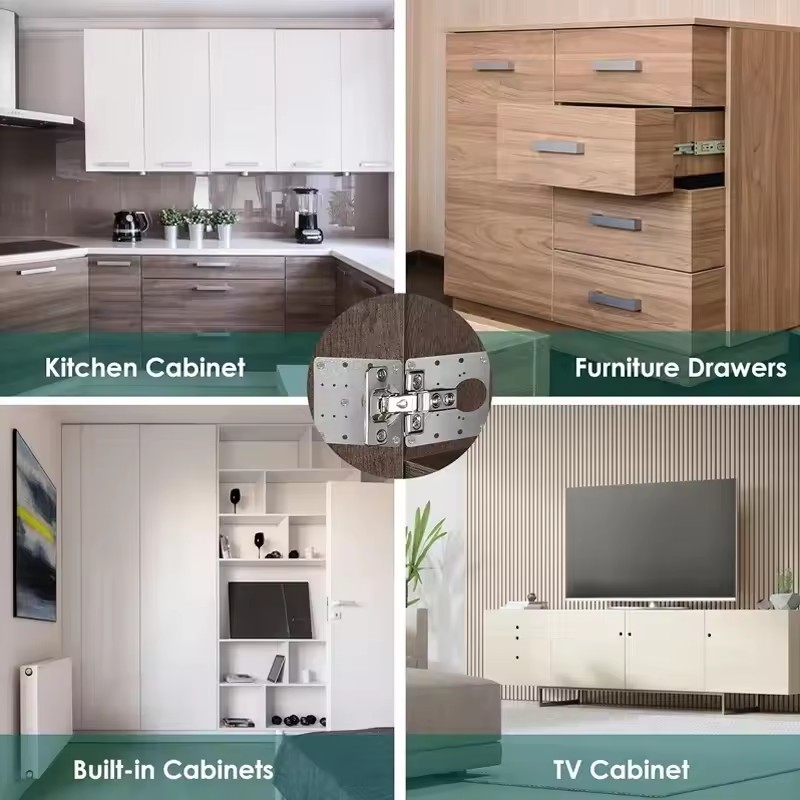 2-8 Pezzi Piastre di Riparazio - Cabinet Hinge Overlay recensione e prezzo