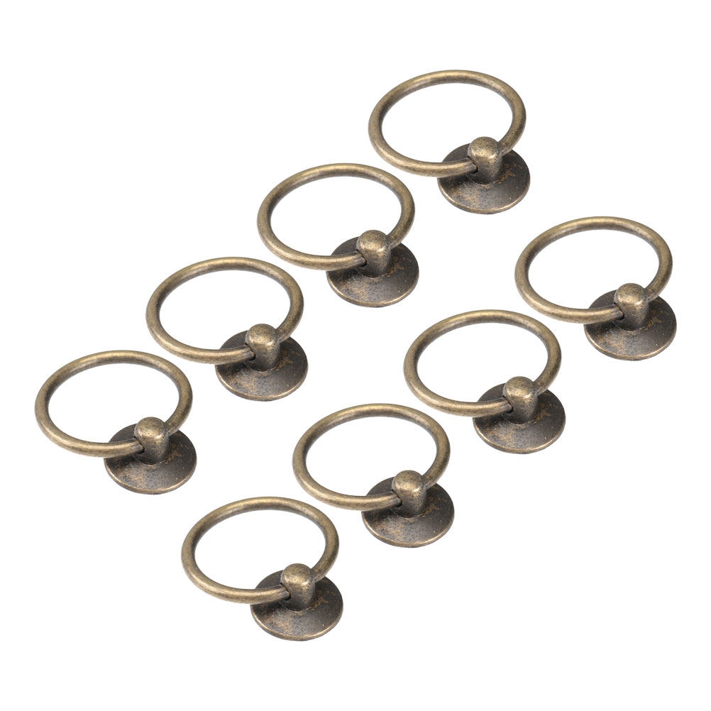 8 maniglie a forma di anello p - Furniture Hardware Drop Pulls recensione e prezzo